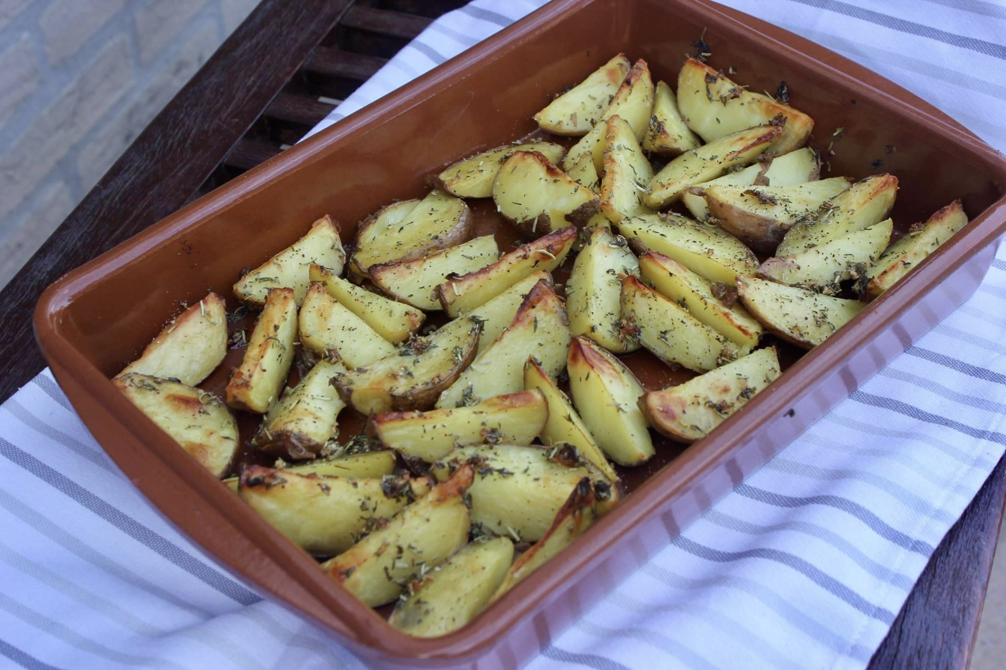 Aardappeltjes met schil uit de oven | Mooie recepten